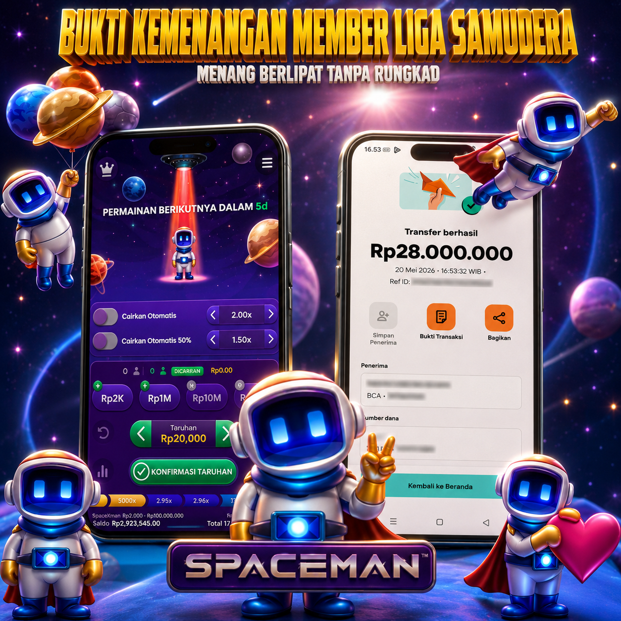 Menang Berlipat Tanpa Rungkad